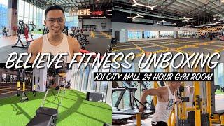 开箱24小时健身房｜全新健身房｜一天只需RM5+?【BELIEVE FITNESS IOI CITY MALL】