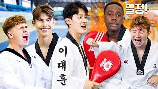 British Highschoolers VS Korean Taekwondo Gold-Medalist!!