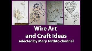 Wire Art and Craft Ideas - Crafts to Make and Sell