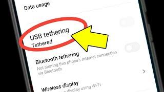 Realme Usb Tethering | Usb Tethering In Realme 3 Pro | Realme Xt Usb Tethering
