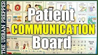 Add a Patient Communication Board to your Medical Preps
