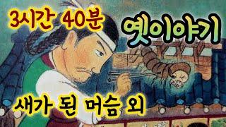 중간광고없는 3시간 옛날이야기 모음/새가 된 머슴 외/중간광고없음/잠자리동화 모음/옛날이야기동화/옛이야기/민담,전설/고전이야기