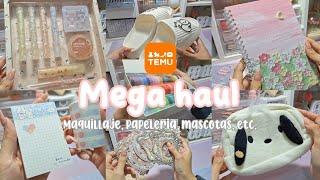 Mega Haul Aesthetic de TEMU! - Papelería, maquillaje, hogar, mascotas, etc. ️