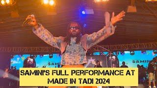 Samini’s full performance at Made In Tadi 2024. Kofi Kinaata Concert in Takoradi