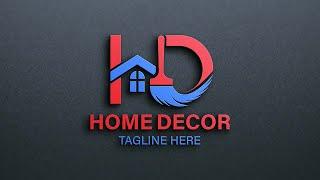 Home Decor Logo in Adobe Illustrator | Rasheed RGD