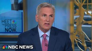 Fmr. Speaker Kevin McCarthy: DEI attacks on VP Kamala Harris are ‘stupid and dumb’