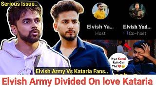 Elvish Army Divided | Love Kataria Fans Vs Elvish Army | Elvish Army Twitter Space Video