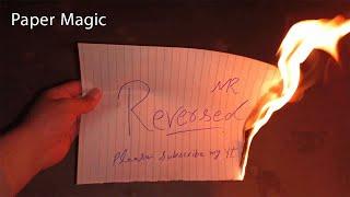 Paper Magic Tricks | Mudassir Rehman