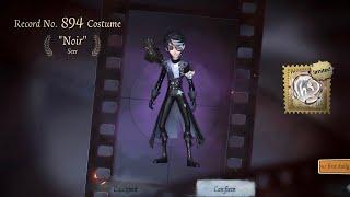 Identity V | SEER’s MOST GORGEOUS COSTUME FINALLY CAME HOME! | “Noir” Offline Package Gameplay