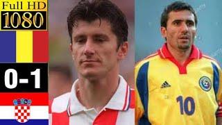 Croatia 1 x 0 Romania (Suker, Hagi, Boban) ●World Cup 1998 Extended Goals & Highlights HD 1080