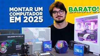 QUER MONTAR um COMPUTADOR? Como fazer? Gasta muito? Como montar em 2024! Parte 1