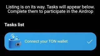 How to check if your hamster Kombat withdrawal address is connected successfully on telegram wallet