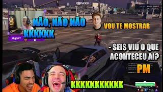 GTA RP - BOCA DE 09 JON VLOGS NZÃO  E RACHA vs MÉDICOS E P0LICIA