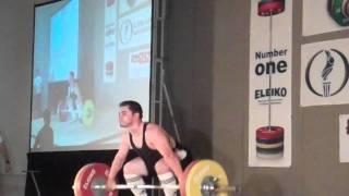 Jose Carranza - 2011 Arnold Classic - 105K Snatch