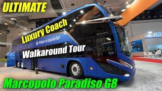Ultimate Luxury Coach ! 2024 Marcopolo Paradiso G8 1800 DD - Busworld Europe 2023