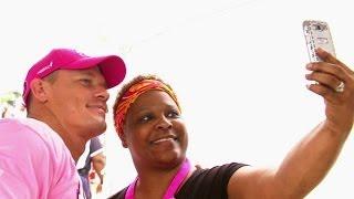 John Cena serves as Grand Marshall for the 2014 Susan G. Komen Global Race for the Cure in Washingto