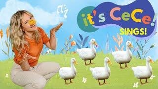 Six Little Ducks Song for Baby & Toddler I It's CeCe! I Kids Nursery Rhymes and Songs I Sing Along