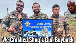 We Get Kicked Out of Shaq’s Gun Buyback