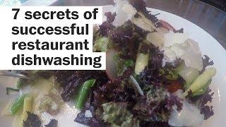 7 secrets of successful restaurant dishwashing