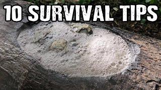 10 Wilderness Survival Tips and Bushcraft Skills you need to know!