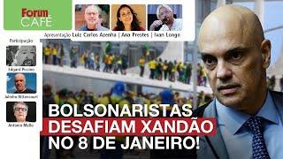 Live com Girão, Kicis e Zanatta desafia declaração de Moraes: celebrar tentativa de golpe "é crime"