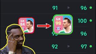 Best Training Guide Of Free Manuel Neuer Card  | eFootball 2025 Mobile | eFootball Sensei