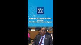 Xinhua News | Mahamoud Ali Youssouf of Djibouti elected as AU Commission chairperson
