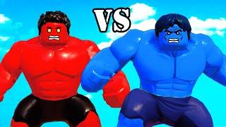 RED HULK VS BLUE HULK - EPIC BATTLE