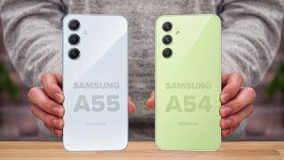 Samsung A55 Vs Samsung A54 | Full Comparison  Which one is Better?