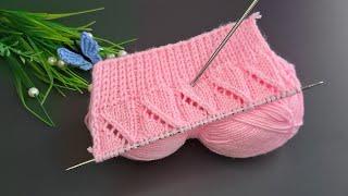 Kolay iki şiş örgü yelek, süveter,atkı,bere modelEays knitting crochet patterns