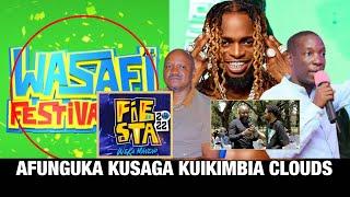 AFUNGUKA KUSAGA KUIKIMBIA CLOUDS/ ANGUKO LA FIESTA/ RUGE/ DIAMOND NA MAJIZO