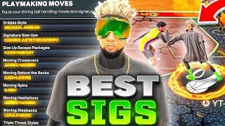 *New!* BEST DRIBBLE MOVES/SIGS FOR 6'5-6'8 BUILDS in NBA 2K24! (FASTEST DRIBBLE MOVES/SIGS)