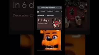 ITS IN WHAT MANY DAYS?! #fnaf