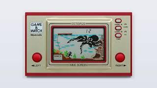 Game & Watch - Octopus (c)1981 Nintendo [MAME emulation footage]