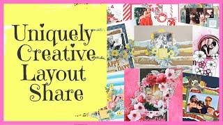 Scrapbook Layout Share