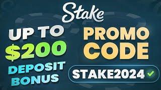 Stake Code: STAKE2024 - up to $200 deposit bonus + VIP