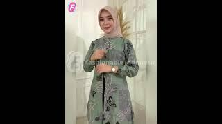 15 Gamis Batik Paling Laris Di Shopee 2023