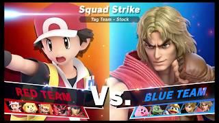 Super Smash Bros Ultimate Amiibo Fights Request #528 Squad Strike A Z part 3