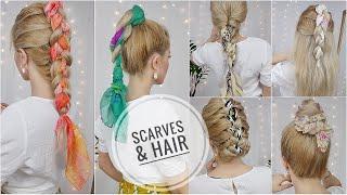 6-SCARF HAIRSTYLES FOR SUMMER 2020 ️ BANDANA HAIRSTYLES