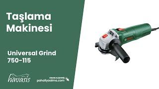 Bosch UniversalGrind 750-115 | Güçlü ve Ergonomik Taşlama Deneyimi!
