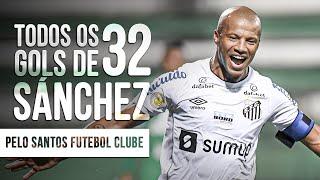 TODOS os 32 Gols de CARLOS SÁNCHEZ pelo SANTOS