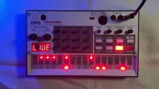 Hard Minimal Techno | Korg Volca Sample 2