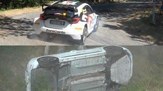 RALLY ROMA CAPITALE 2024 ERC crash show and max attack