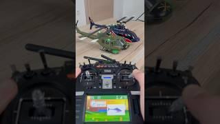 Huey & Bell 206 + TX16S Test 