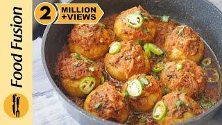 Achari stuffed Tinday/ Bharwan Tinday  Recipe By Food Fusion