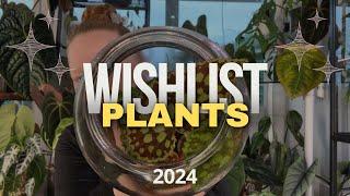 2024 Wishlist Houseplants - 36 of Them 