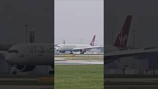 FEARLESS LADY️Arrival #virginatlantic #a350lovers #airbusaircraft #aviation #planespotting #planes