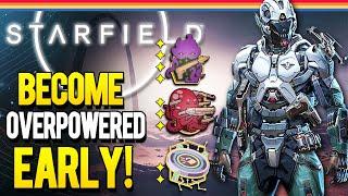 Starfield - How To Become Insanely OP Early! Best Skills You Need To Unlock First (Sarfield Tips)