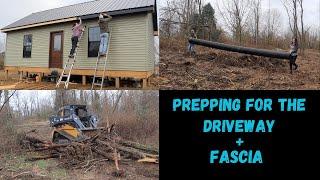 Clearing Property for Our Driveway | Off Grid Homestead From Scratch