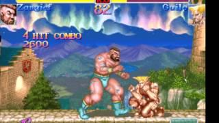 Street Fighter II Hyper Fighting: Zangief Combos